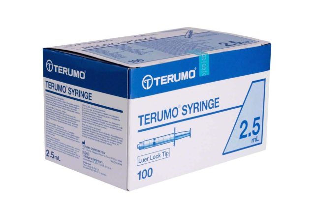 2.5ml Terumo Syringes