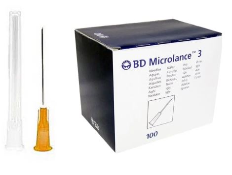 BD Microlance 3 Orange 25g x 25mm x 100