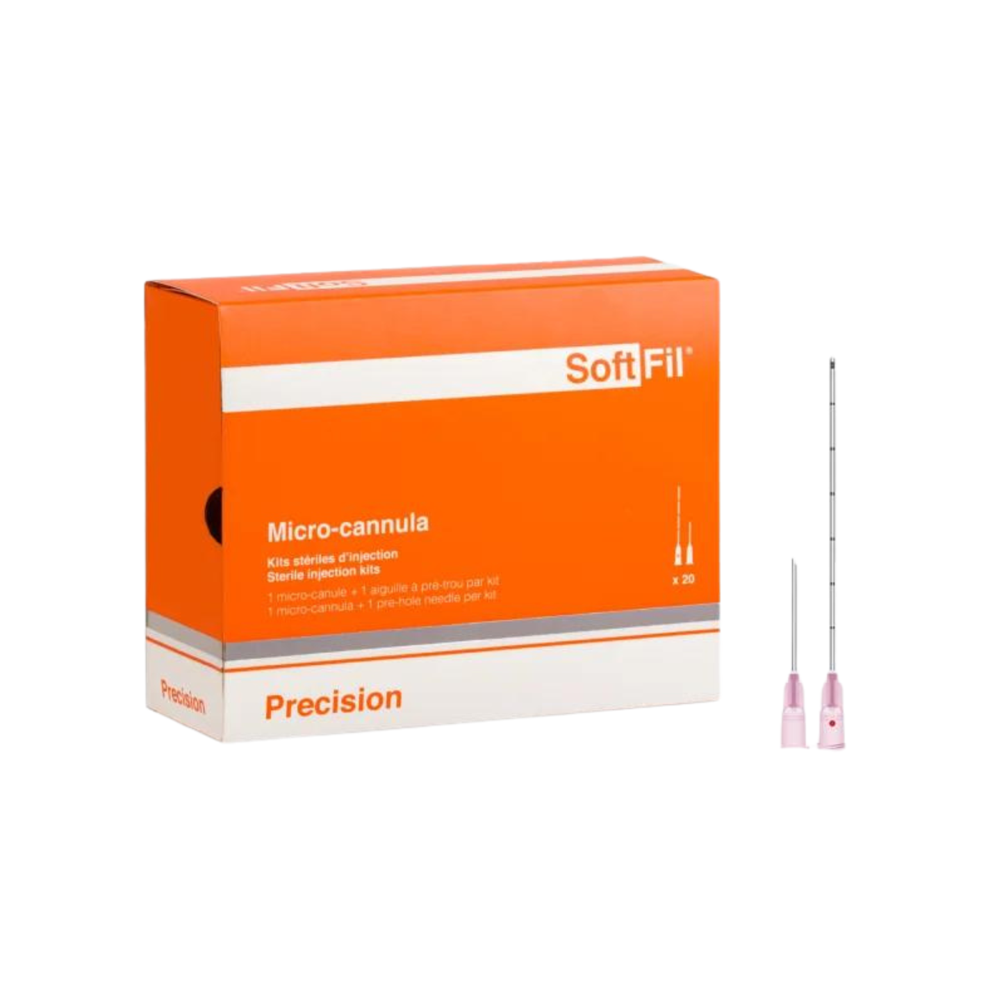 SoftFil Precision 18G x 70mm XL